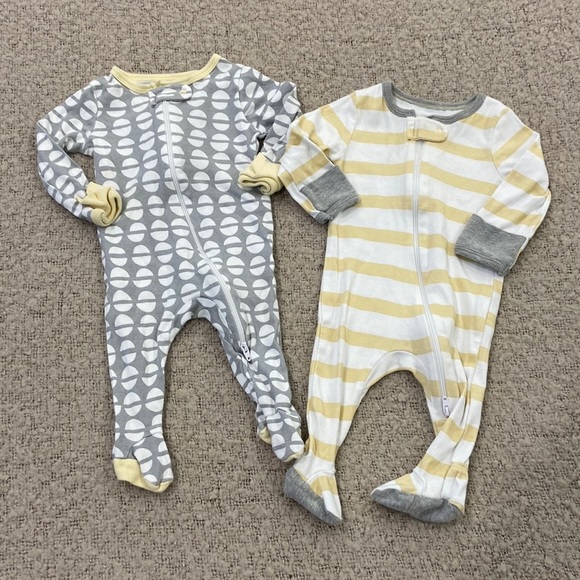 cloud island Other - Cloud Island 0-3M Set of 2 PJs